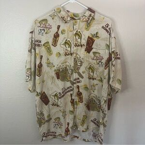 Big Dogs Short Sleeve button down t Shirt - Sz M